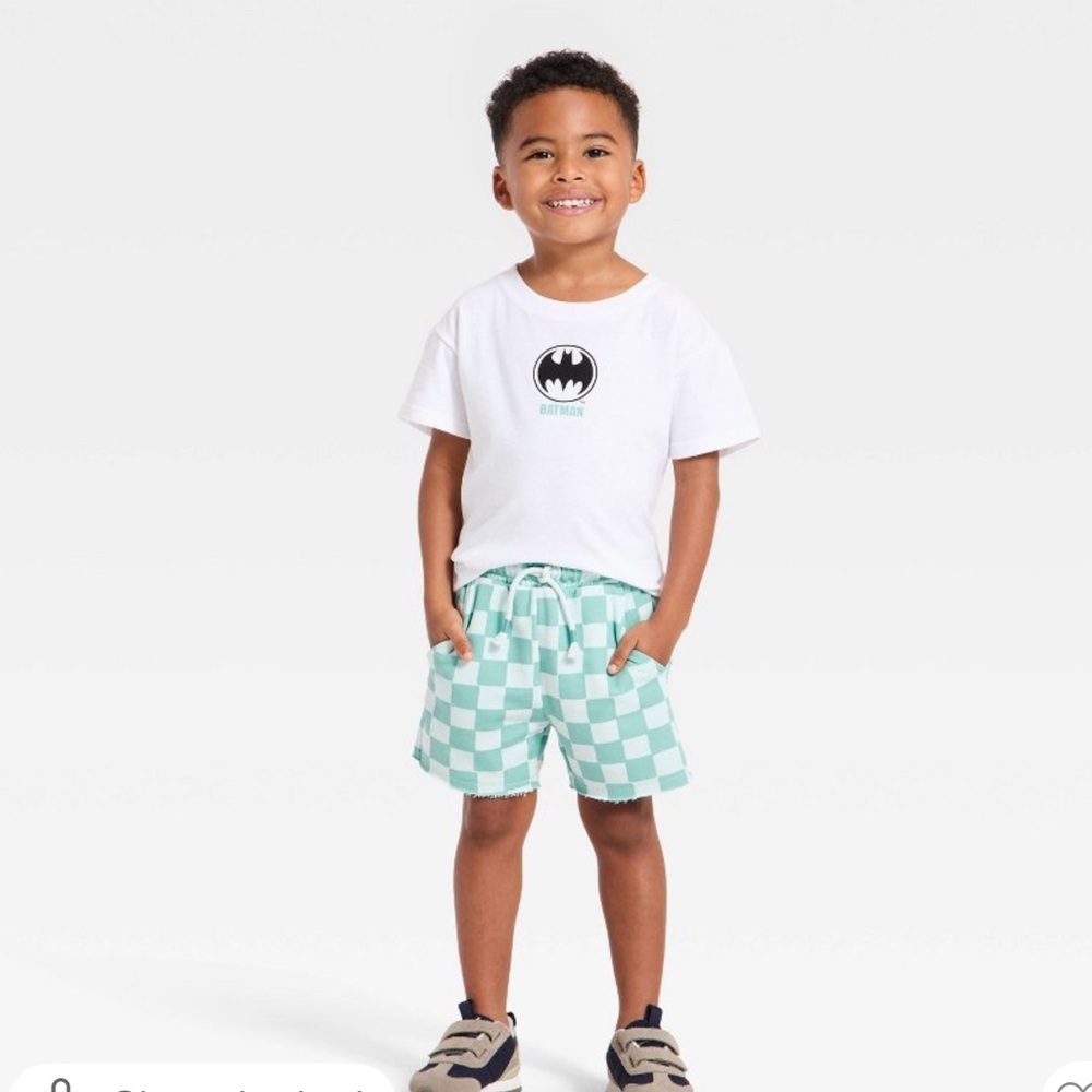 Toddler Boys' Batman Top & Bottom Set